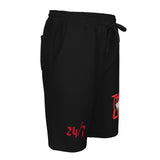 That’s law” fleece shorts