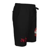 Count it up” fleece shorts