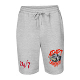 Count it up” fleece shorts